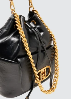 Liu Jo Sac seau format moyen LaPuffy|Femme Sac Porté Épaule|Lapuffy