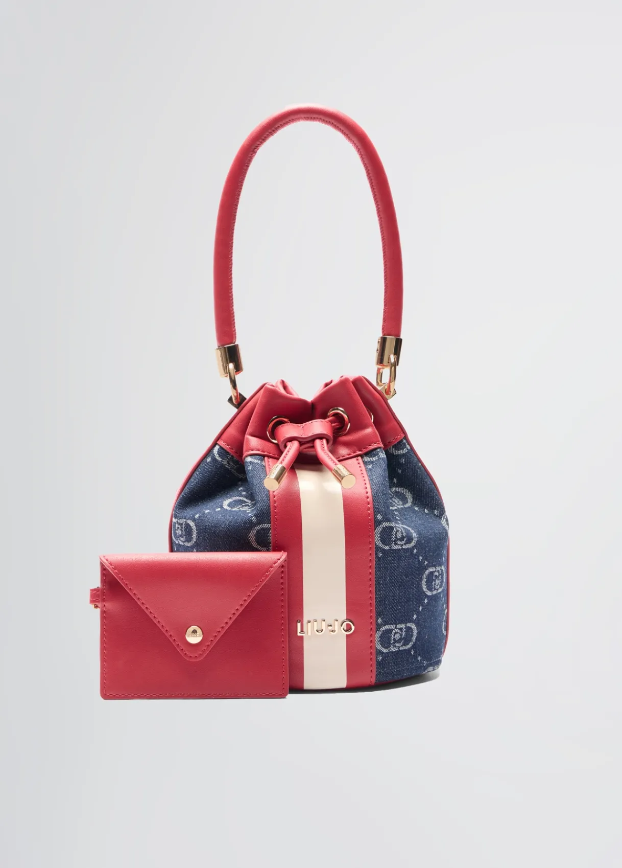 Liu Jo Sac seau petit format jacquard|Femme Sac À Main