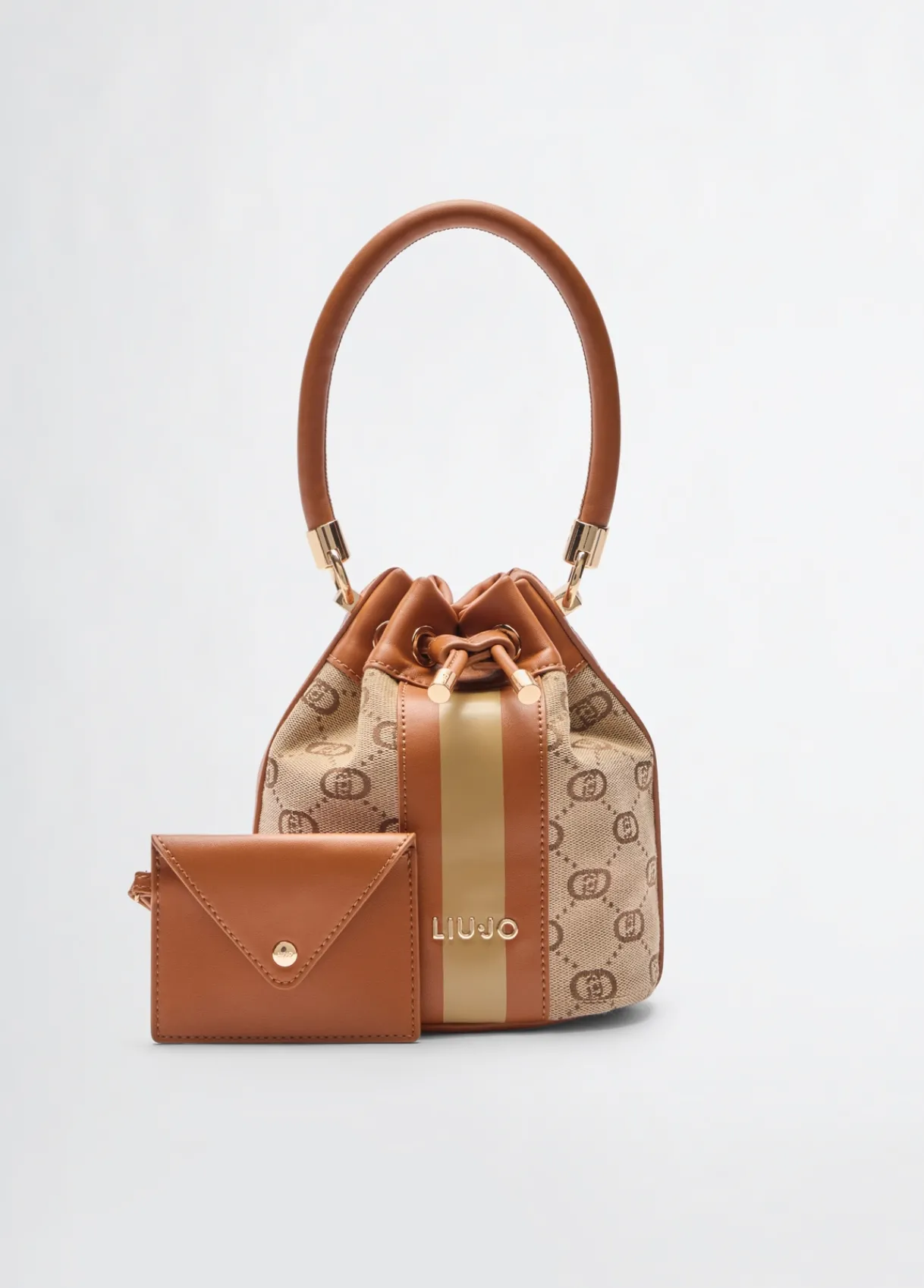 Liu Jo Sac seau petit format jacquard|Femme Sac À Main
