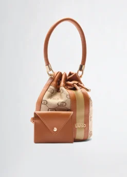 Liu Jo Sac seau petit format jacquard|Femme Sac À Main