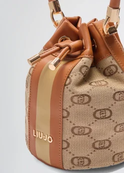 Liu Jo Sac seau petit format jacquard|Femme Sac À Main