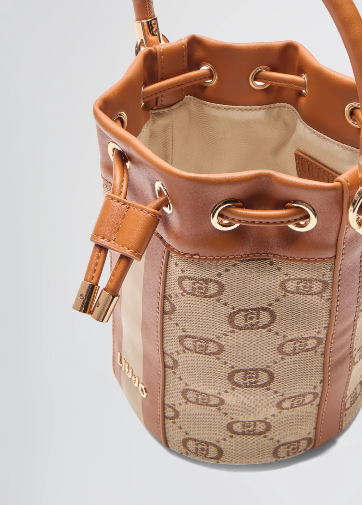 Liu Jo Sac seau petit format jacquard|Femme Sac À Main