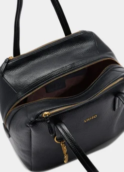 Liu Jo Sacoche format moyen avec charm|Femme Sac Porté Épaule