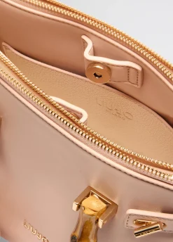 Liu Jo Sacoche format moyen avec poignées effet bambou|Femme Sac À Main