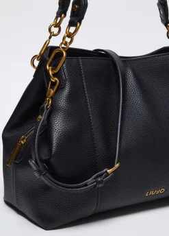 Liu Jo Sacoche format moyen avec logo|Femme Sac Porté Épaule