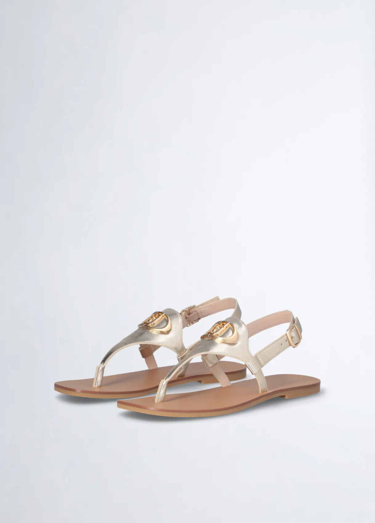 Liu Jo Sandales à entredoigt effet lamé|Femme Sandales