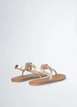 Liu Jo Sandales à entredoigt effet lamé|Femme Sandales