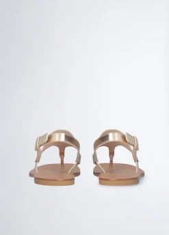 Liu Jo Sandales à entredoigt effet lamé|Femme Sandales