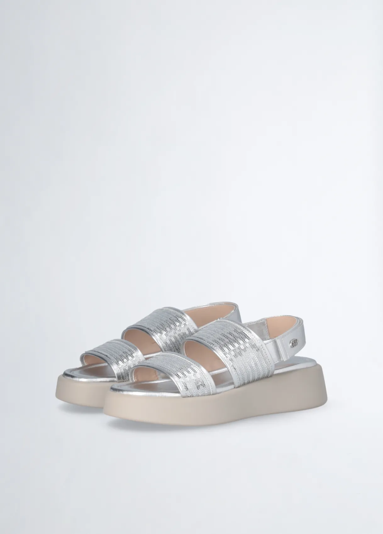 Liu Jo sandales à plateforme avec paillettes|Femme Sandales