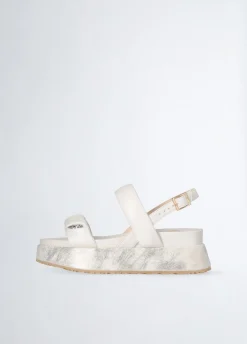 Liu Jo Sandales à plateforme avec pierres|Femme Sandales
