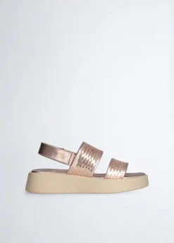 Liu Jo sandales à plateforme avec paillettes|Femme Sandales