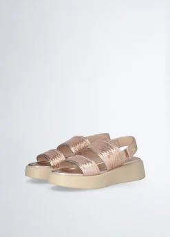 Liu Jo sandales à plateforme avec paillettes|Femme Sandales