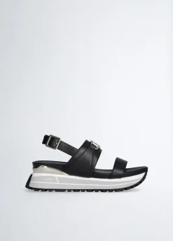 Liu Jo Sandales à plateforme en cuir|Femme Sandales