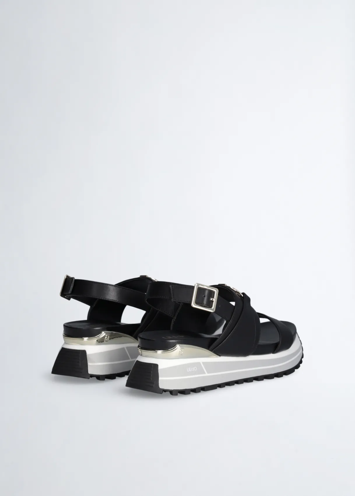Liu Jo Sandales à plateforme en cuir|Femme Sandales