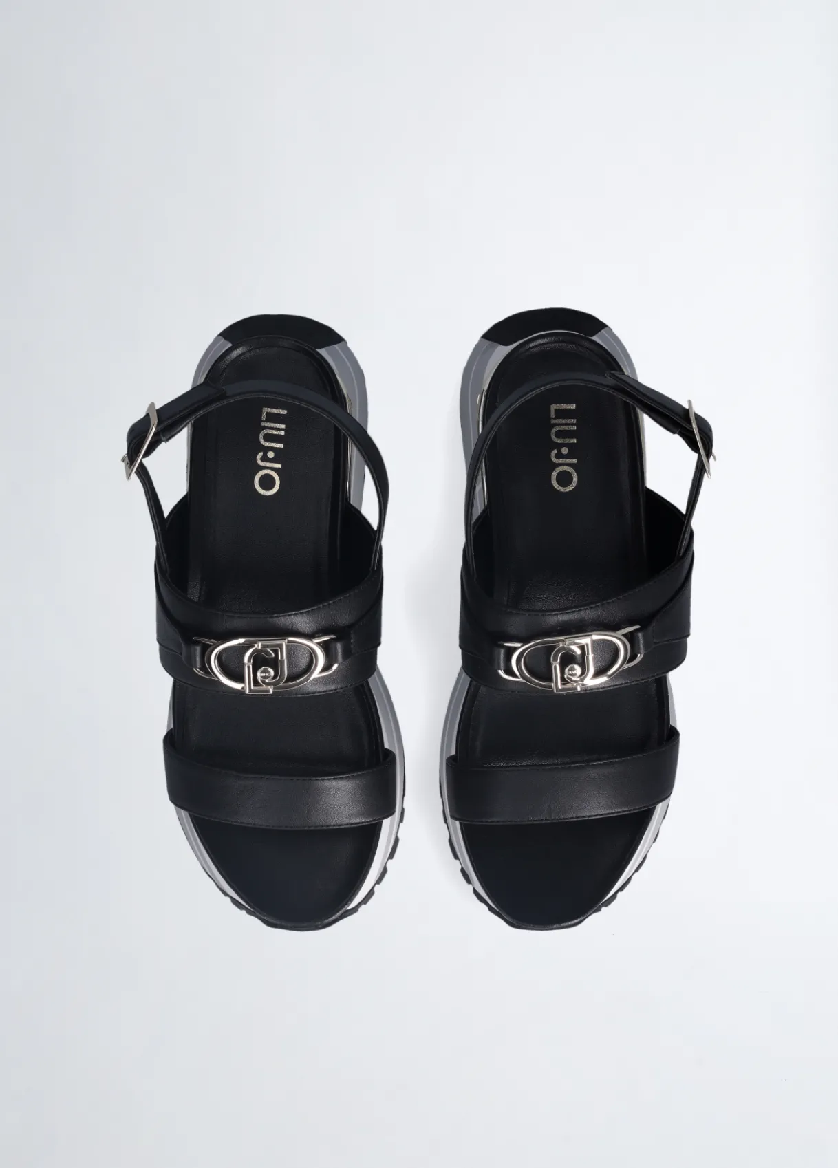 Liu Jo Sandales à plateforme en cuir|Femme Sandales