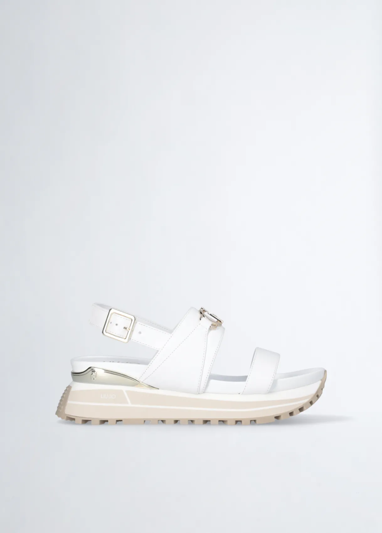 Liu Jo Sandales à plateforme en cuir|Femme Sandales