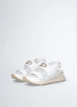 Liu Jo Sandales à plateforme en cuir|Femme Sandales