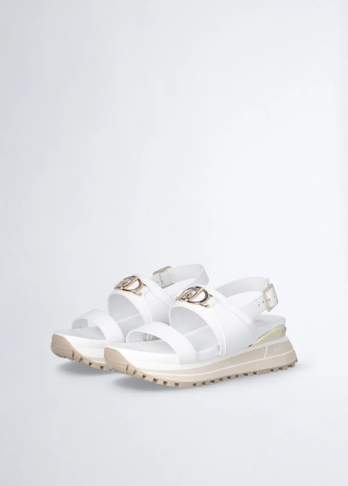 Liu Jo Sandales à plateforme en cuir|Femme Sandales