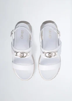 Liu Jo Sandales à plateforme en cuir|Femme Sandales