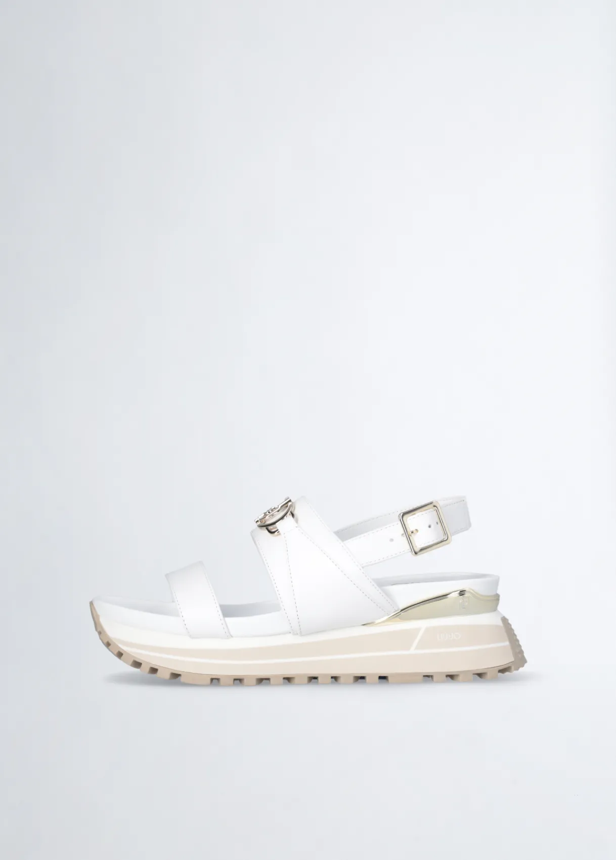 Liu Jo Sandales à plateforme en cuir|Femme Sandales