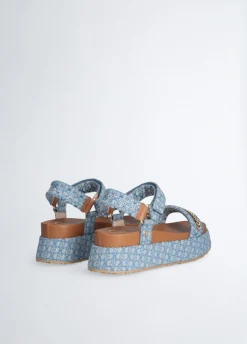Liu Jo Sandales à plateforme monogramme|Femme Sandales