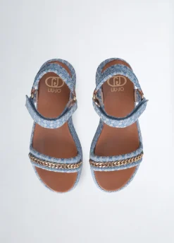 Liu Jo Sandales à plateforme monogramme|Femme Sandales