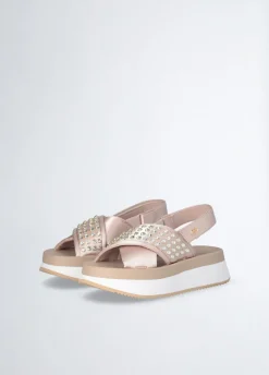 Liu Jo Sandales à plateforme ornées de clous|Femme Sandales