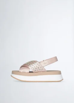 Liu Jo Sandales à plateforme ornées de clous|Femme Sandales
