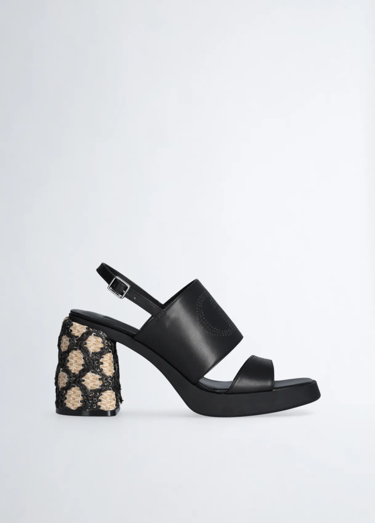 Liu Jo Sandales à talons en raphia|Femme Escarpins|Sandales
