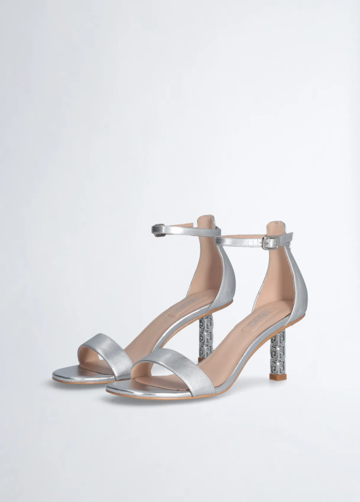 Liu Jo Sandales à talons hauts logotés|Femme Escarpins|Sandales
