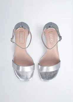 Liu Jo Sandales à talons hauts logotés|Femme Escarpins|Sandales
