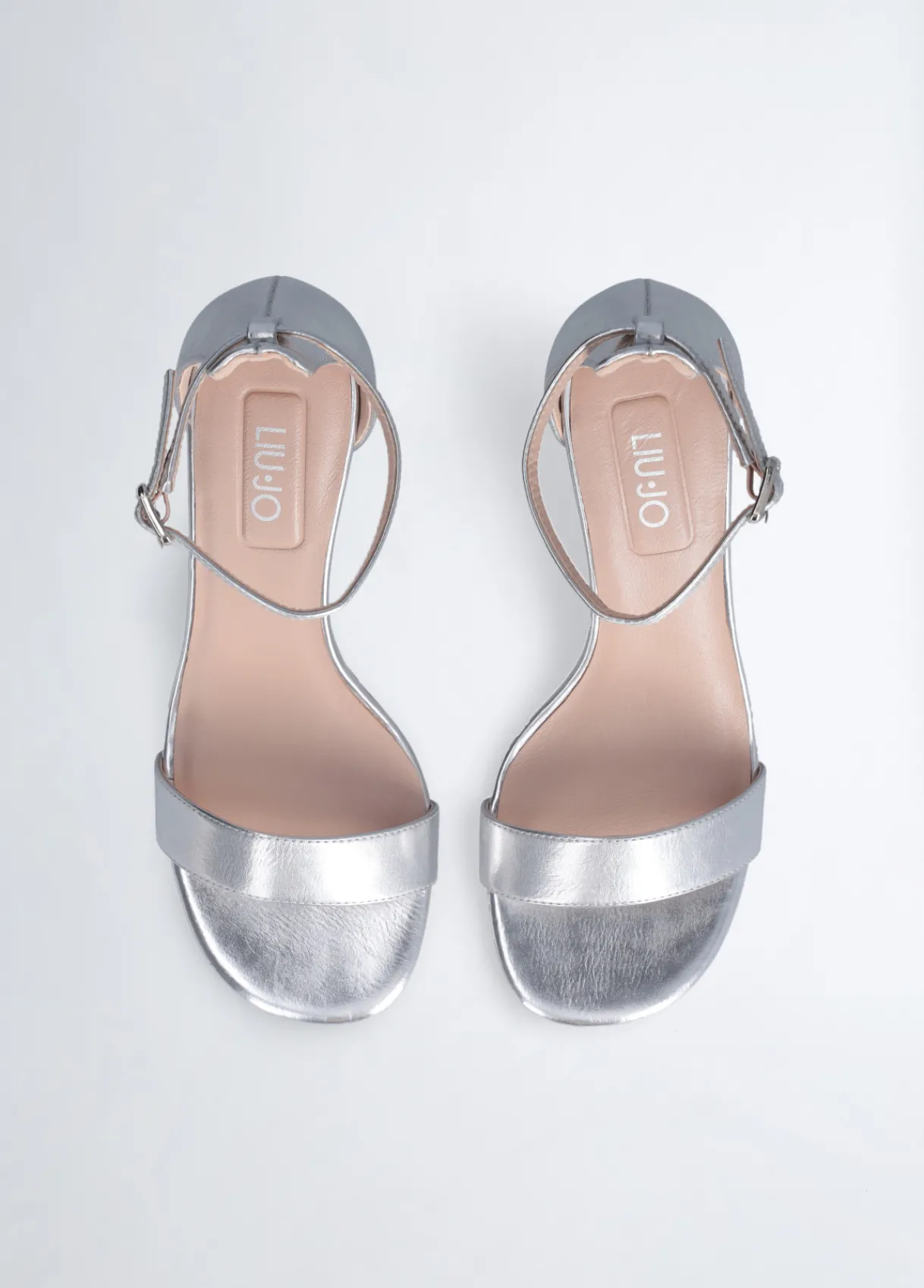 Liu Jo Sandales à talons hauts logotés|Femme Escarpins|Sandales