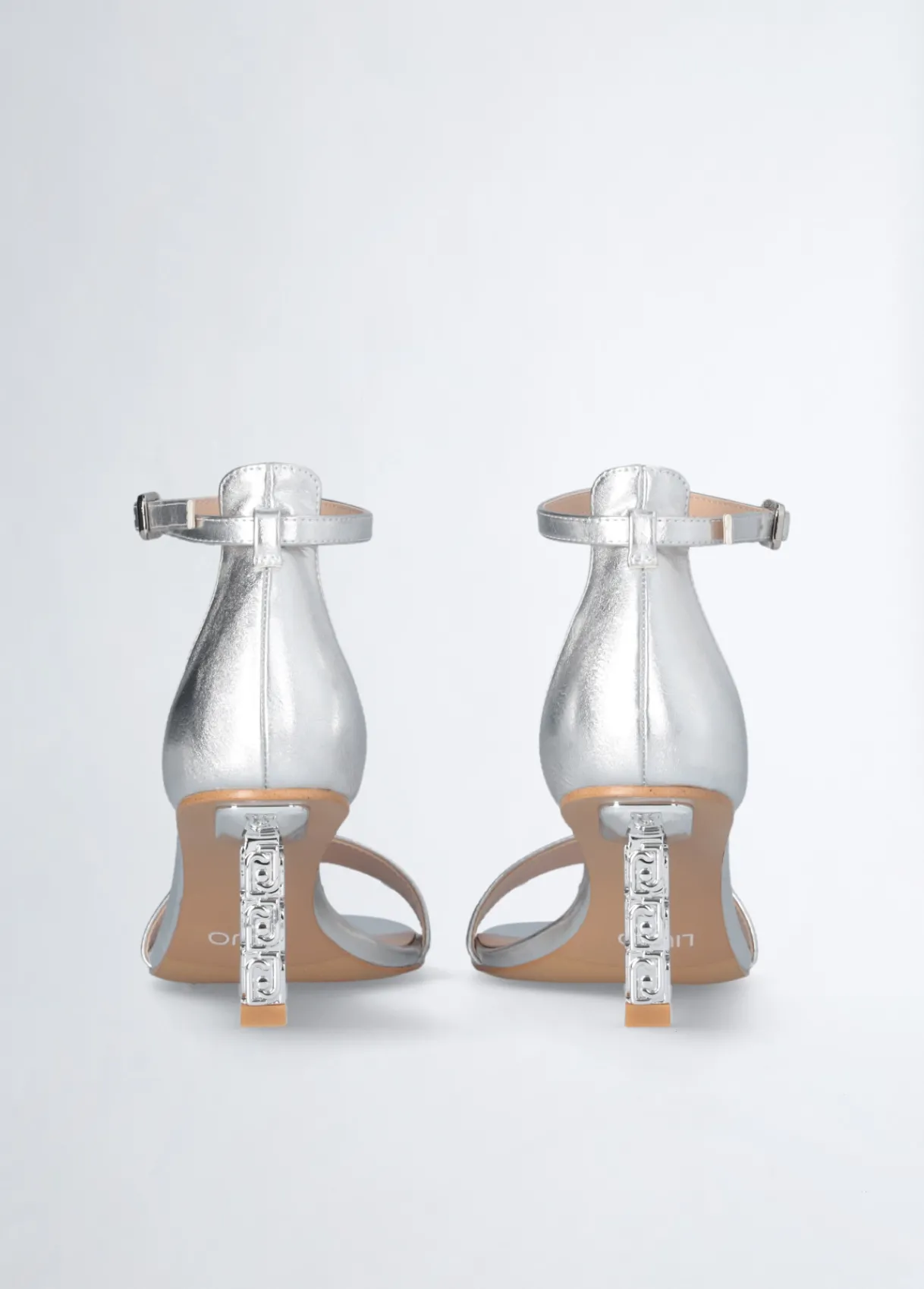Liu Jo Sandales à talons hauts logotés|Femme Escarpins|Sandales