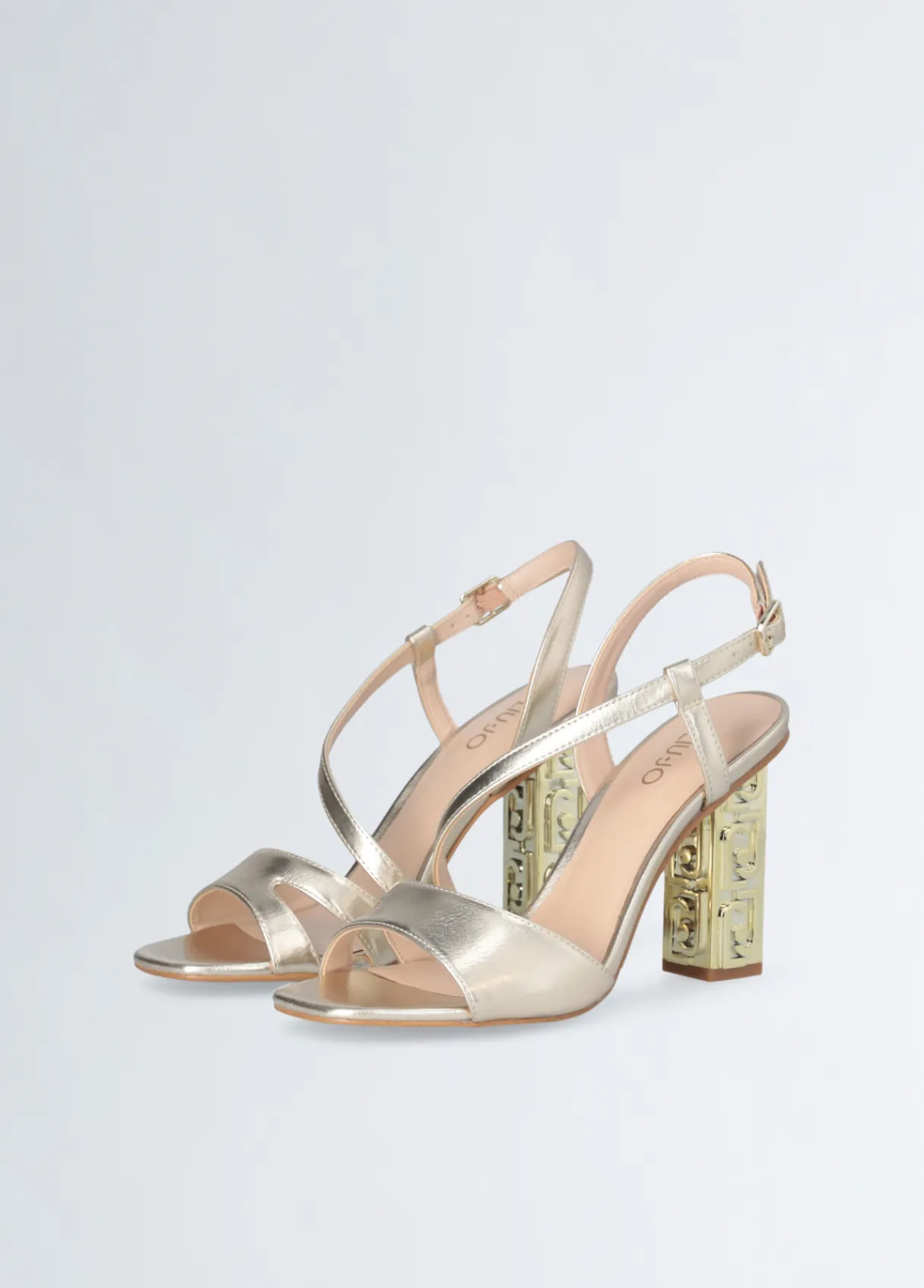 Liu Jo Sandales à talons hauts logotés|Femme Escarpins|Sandales