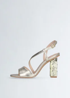 Liu Jo Sandales à talons hauts logotés|Femme Escarpins|Sandales