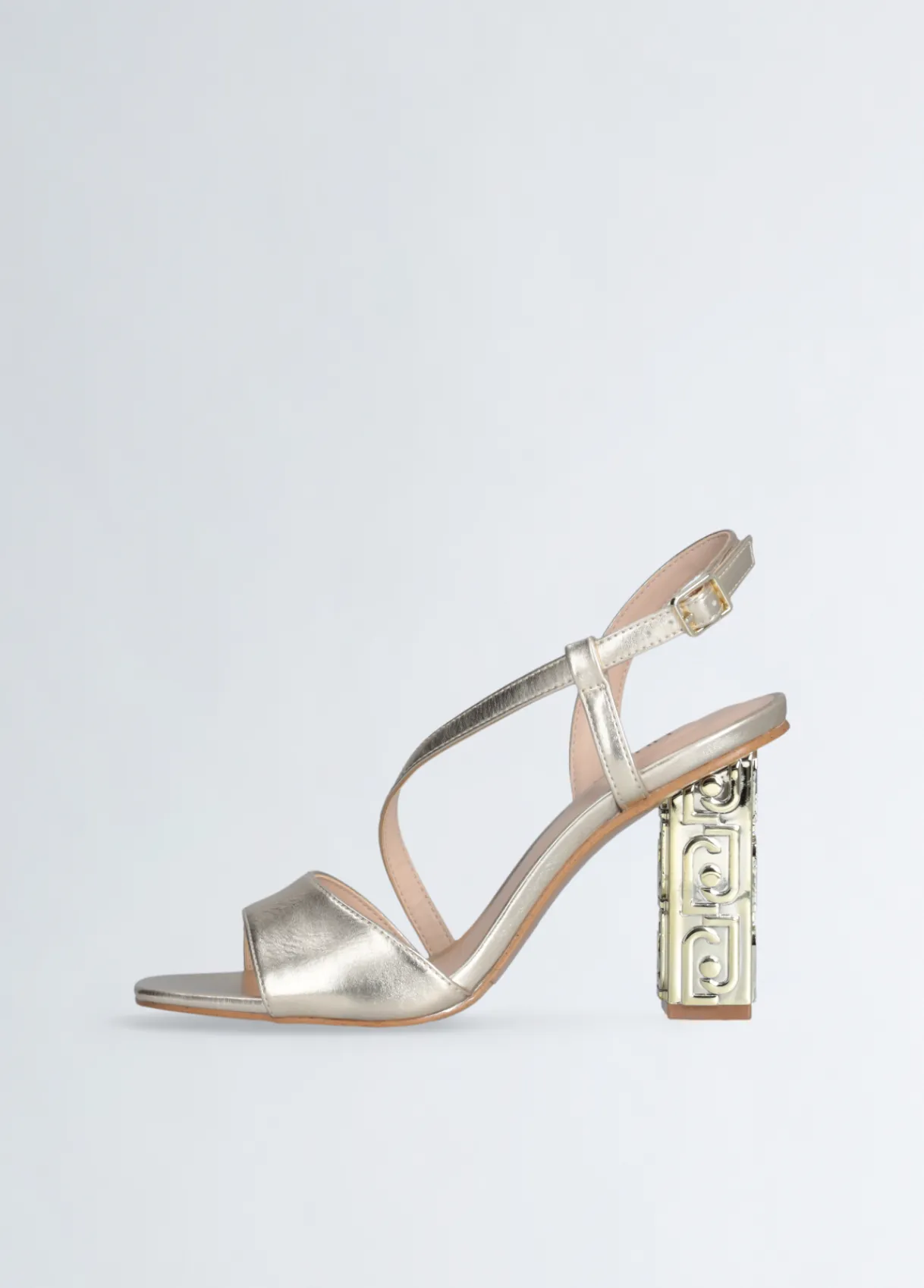 Liu Jo Sandales à talons hauts logotés|Femme Escarpins|Sandales