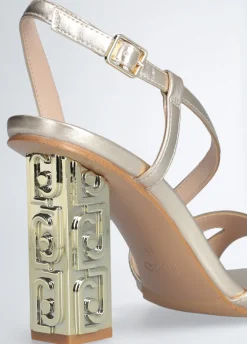 Liu Jo Sandales à talons hauts logotés|Femme Escarpins|Sandales