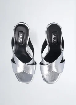 Liu Jo Sandales à talons hauts logotés|Femme Escarpins|Sandales