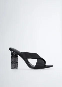 Liu Jo Sandales à talons hauts logotés|Femme Escarpins|Sandales