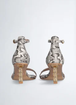 Liu Jo Sandales à talons hauts logotés|Femme Escarpins|Sandales