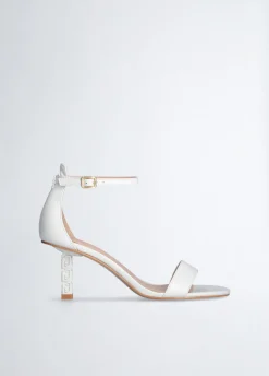 Liu Jo Sandales à talons hauts logotés|Femme Escarpins|Sandales