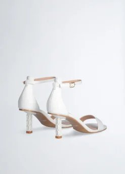 Liu Jo Sandales à talons hauts logotés|Femme Escarpins|Sandales