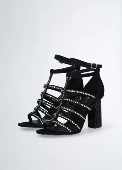 Liu Jo Sandales à talons hauts logotés|Femme Escarpins|Sandales