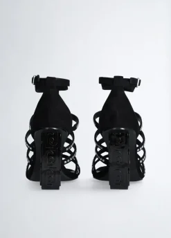 Liu Jo Sandales à talons hauts logotés|Femme Escarpins|Sandales