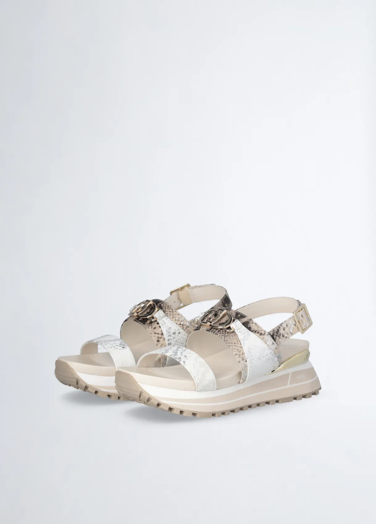 Liu Jo Sandales avec imprimé python|Femme Sandales