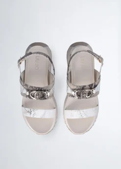 Liu Jo Sandales avec imprimé python|Femme Sandales