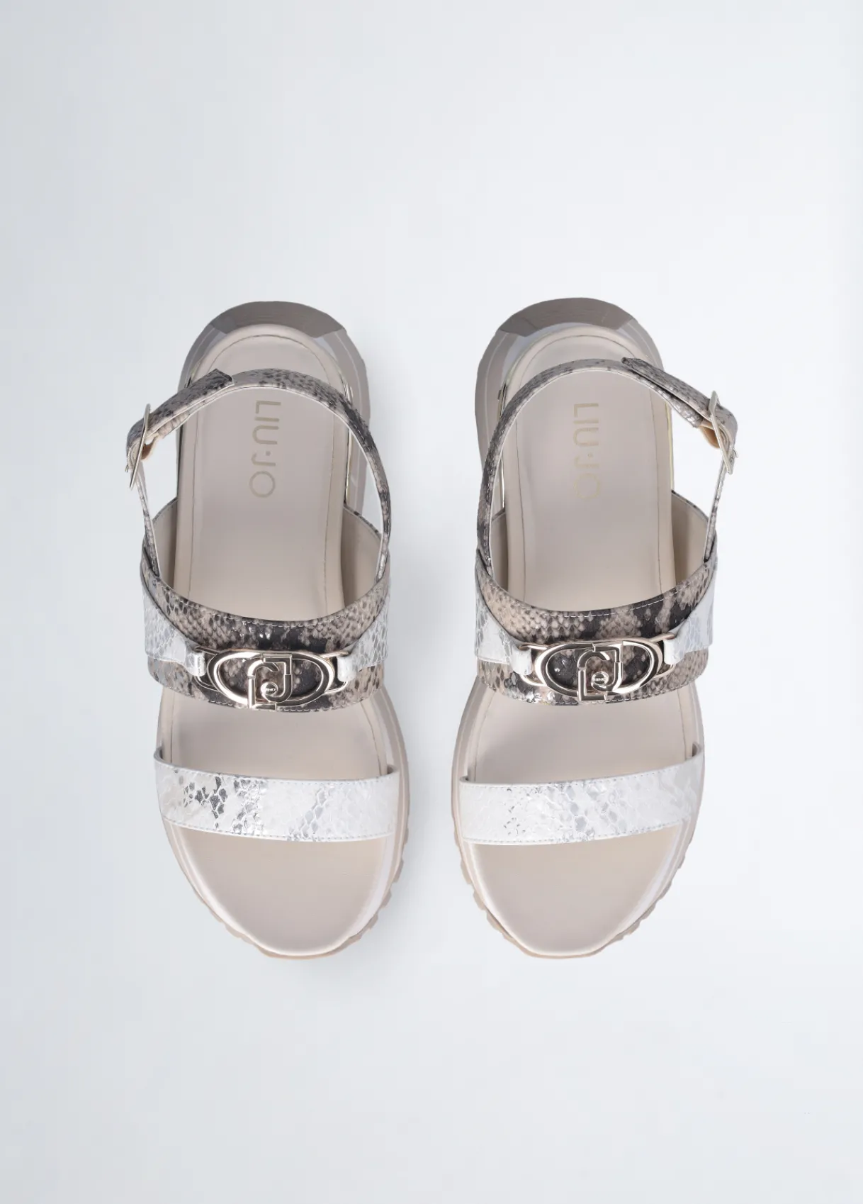 Liu Jo Sandales avec imprimé python|Femme Sandales