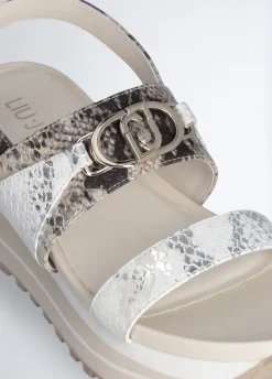 Liu Jo Sandales avec imprimé python|Femme Sandales