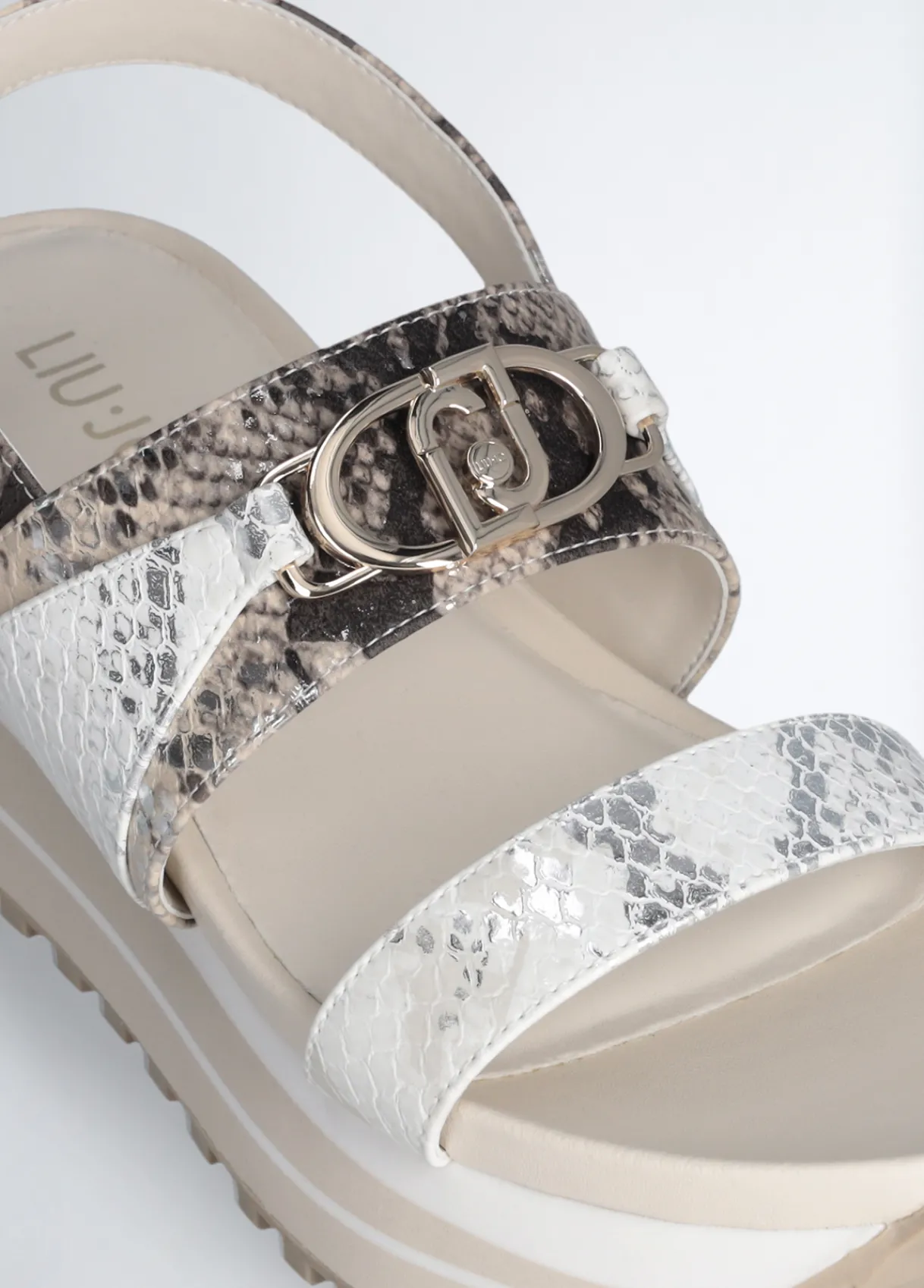 Liu Jo Sandales avec imprimé python|Femme Sandales