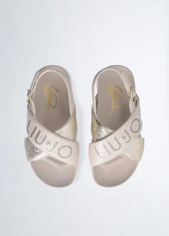 Liu Jo Sandales avec maxi logo petite fille|Enfant Chaussures|Chaussures